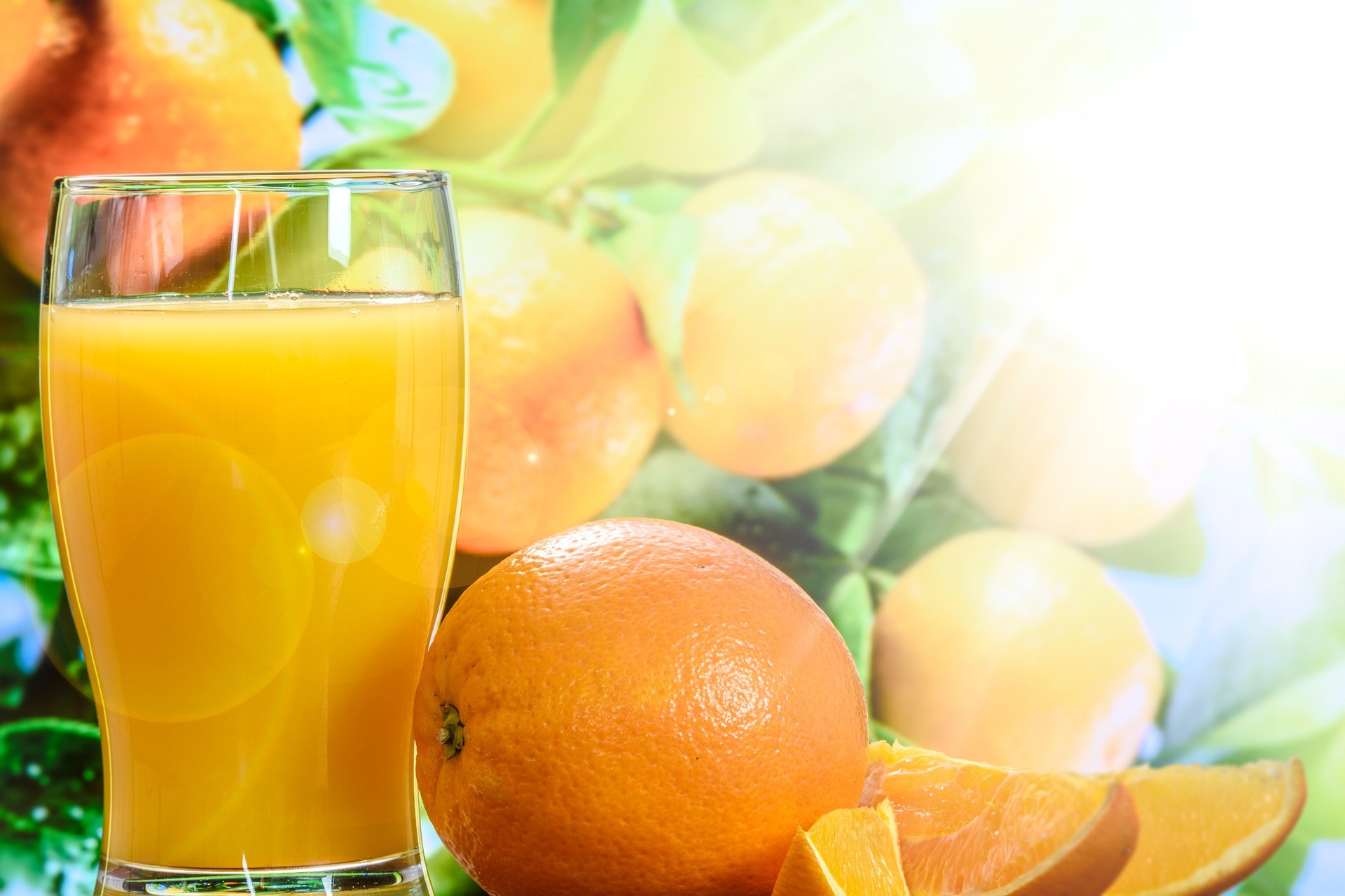 Vitamin C frischer Saft