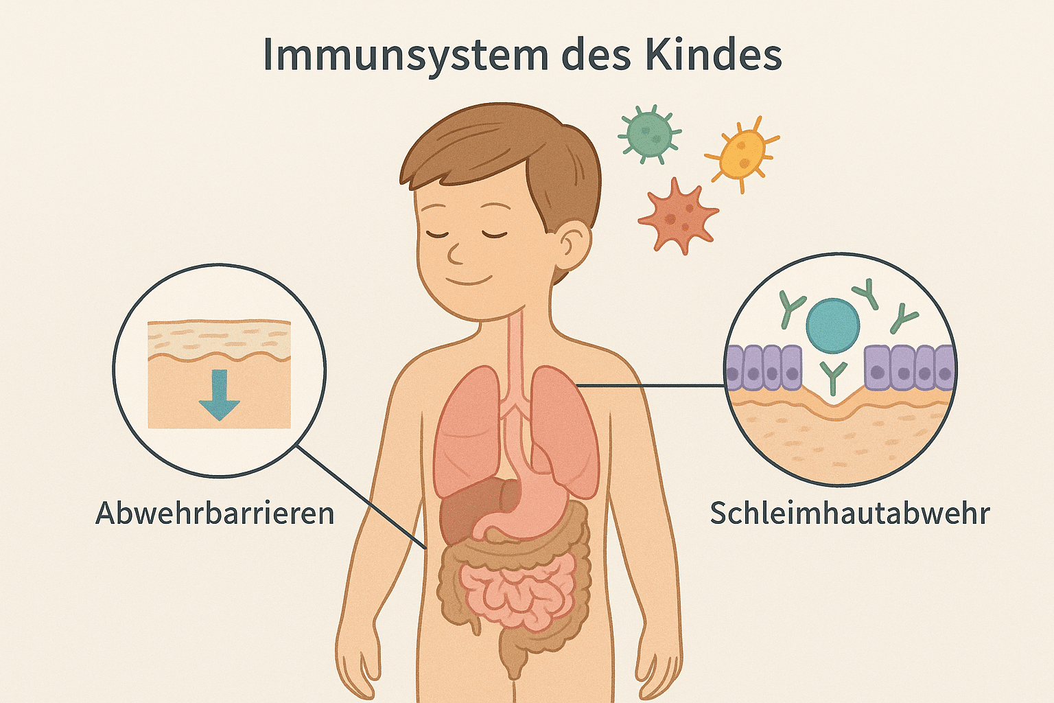 Immunsystem des Kindes – Abwehrbarrieren und Schleimhautabwehr im Überblick