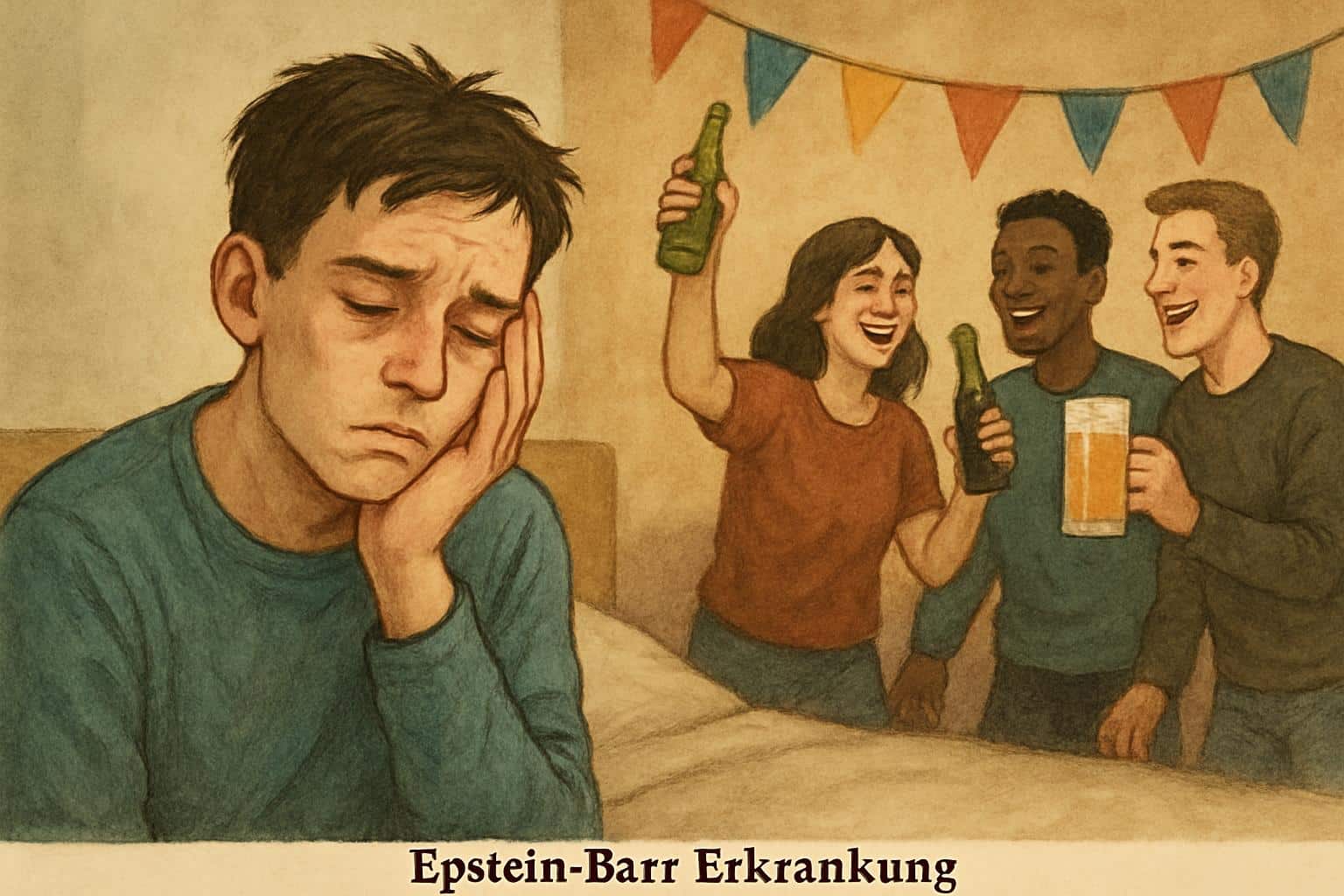 Pfeiffersches Drüsenfieber - Epstein Barr 1