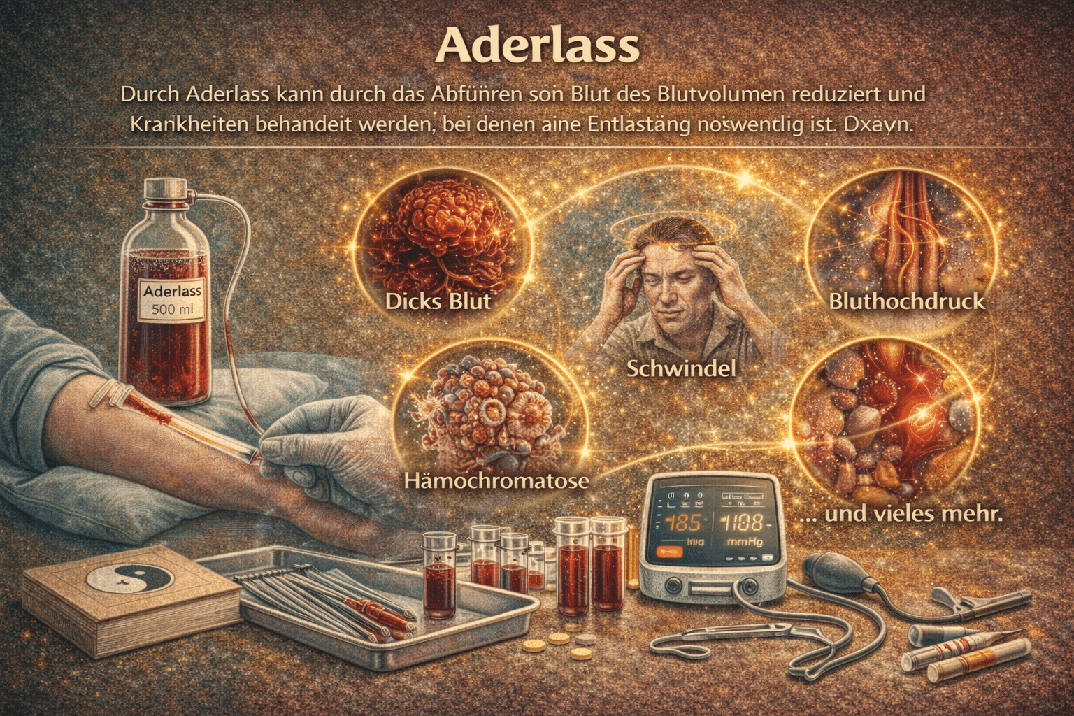 Aderlass und seine Anwendungen