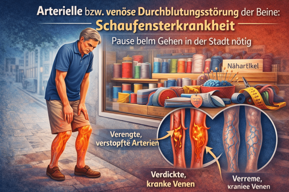 Arterielle - Venöse - Durchblutungsstörungen