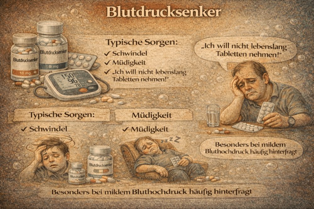 Blutdrucksenker und ihre Nebenwirkungen