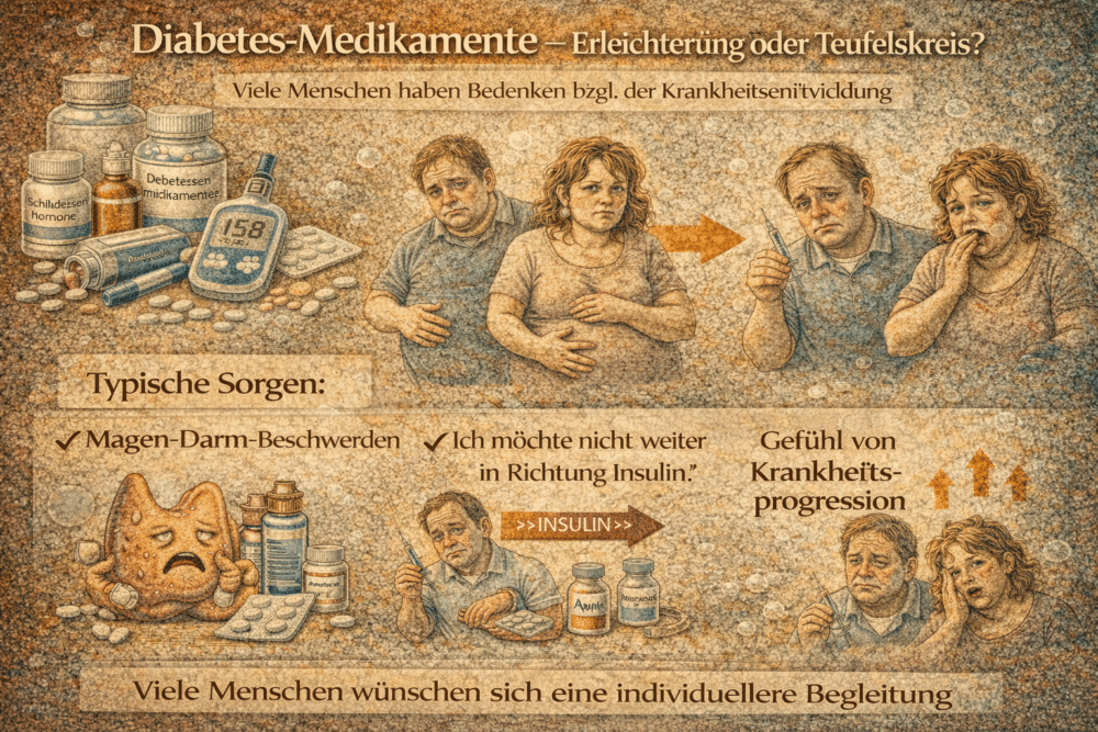 Diabetes-Medikamente und ihre Sorgen